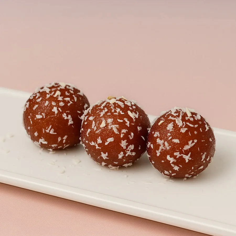 Coconut Gulab Jamun