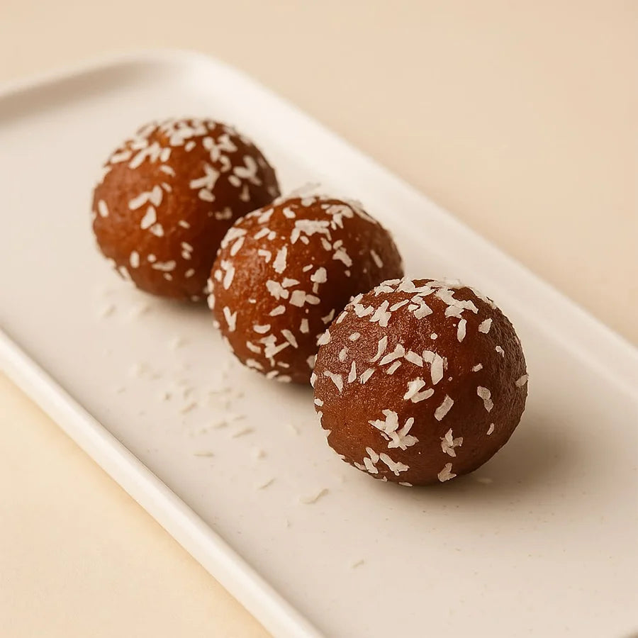 Coconut Gulab Jamun