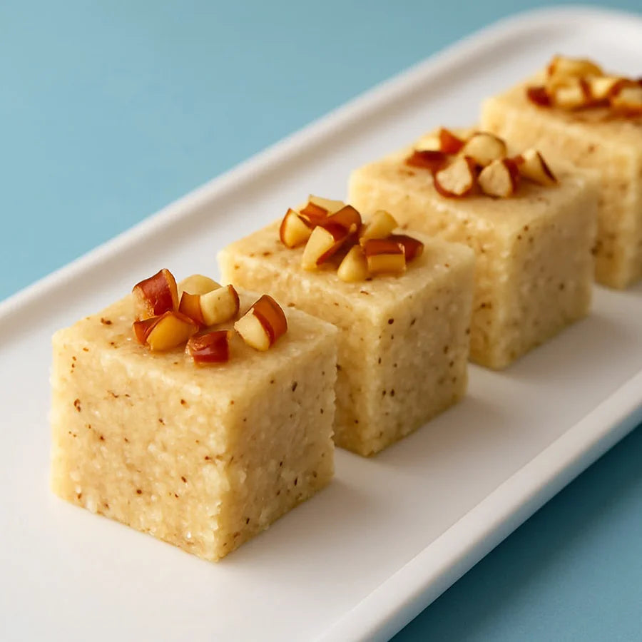 Almond Burfi