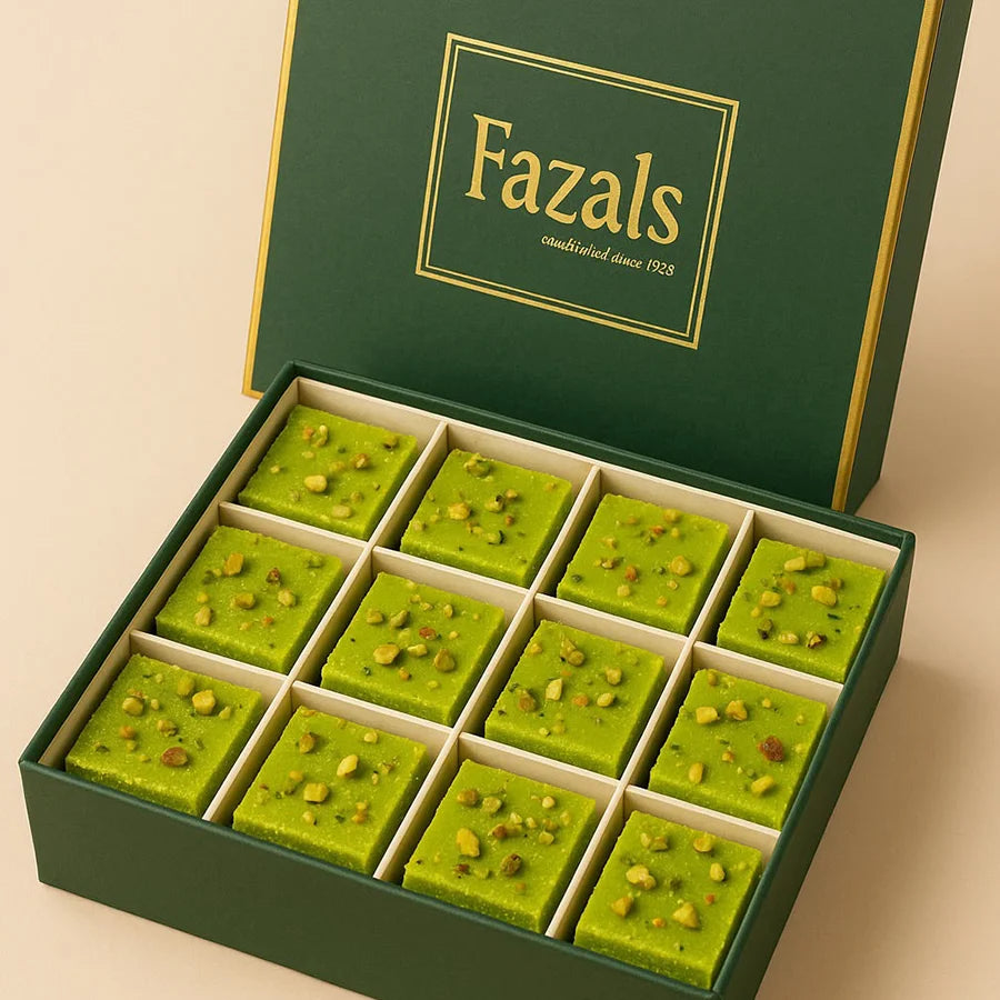 Pistachio Burfi
