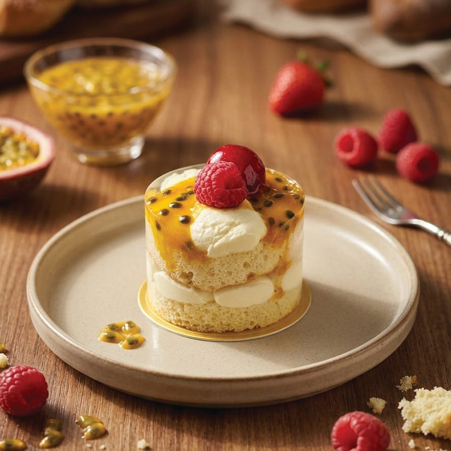 Fresh Cream Mango Cake